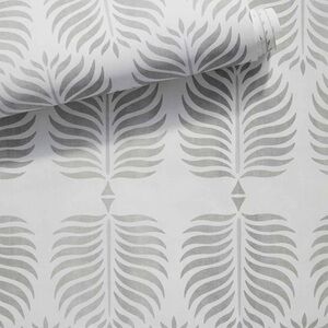 Serena and lily Granada Wallpaper in Light Gray